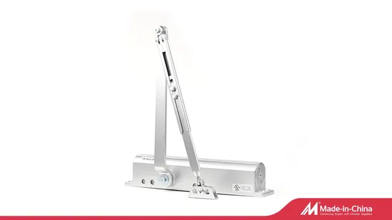 Building Door Hardware Fittings Security Aluminium Automatic Adjustable Door Control Fire Rated Door Closer for 15-30kg Door
